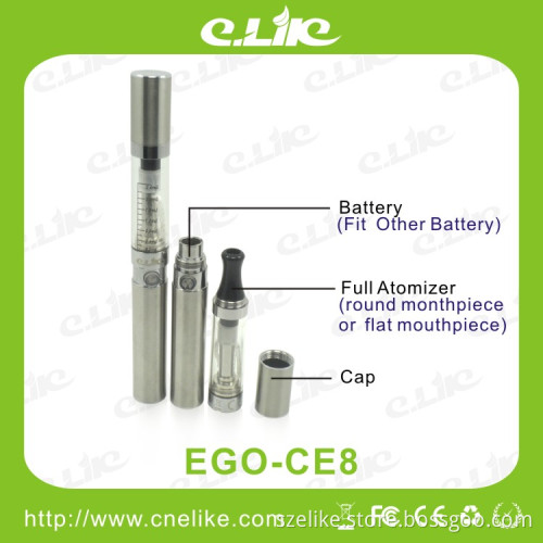 CE, RoHS Approved EGO-CE8 Electronic Cigarette